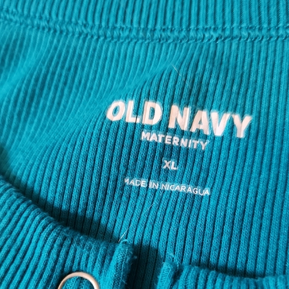 Old Navy Teal Maternity/nursing Tank - Picture 2 of 4